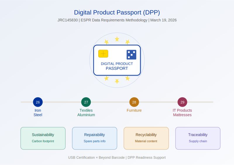 Una nuova metodologia definisce i requisiti dei dati per il Passaporto Digitale del Prodotto