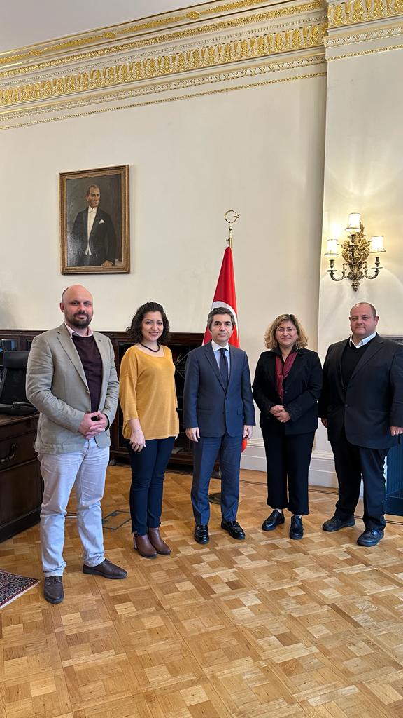 Visita della Certificazione USB all’Ambasciata della Repubblica di Turchia a Londra.